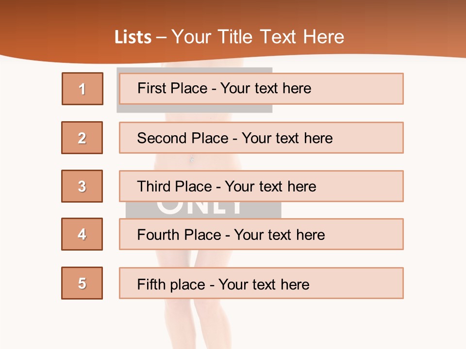 Fashion Nude  PowerPoint Template