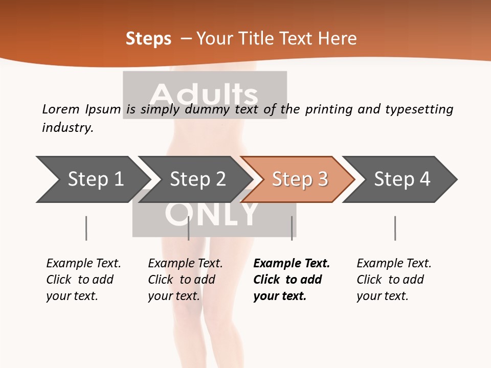 Fashion Nude  PowerPoint Template