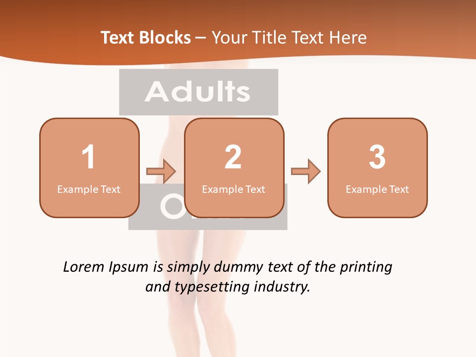 Fashion Nude  PowerPoint Template