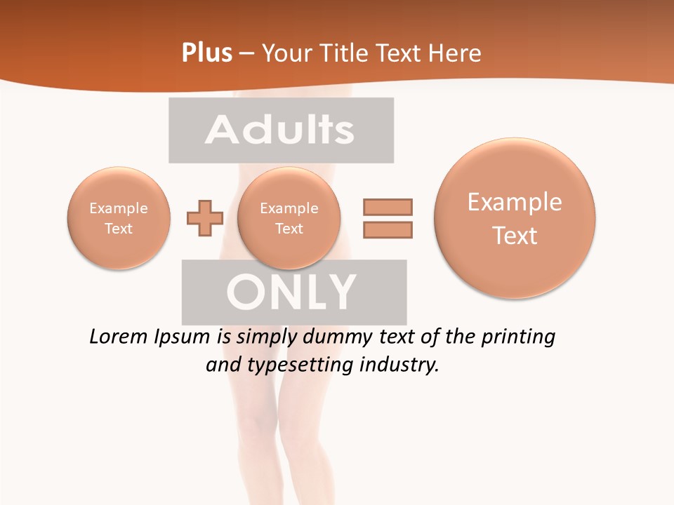 Fashion Nude  PowerPoint Template