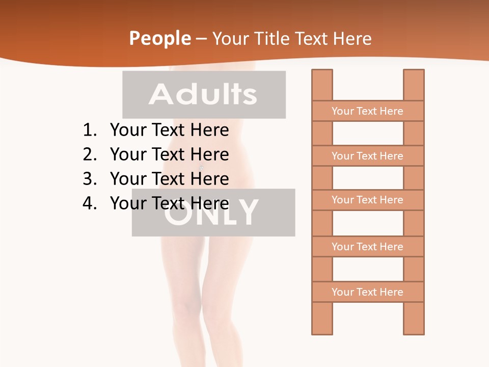 Fashion Nude  PowerPoint Template