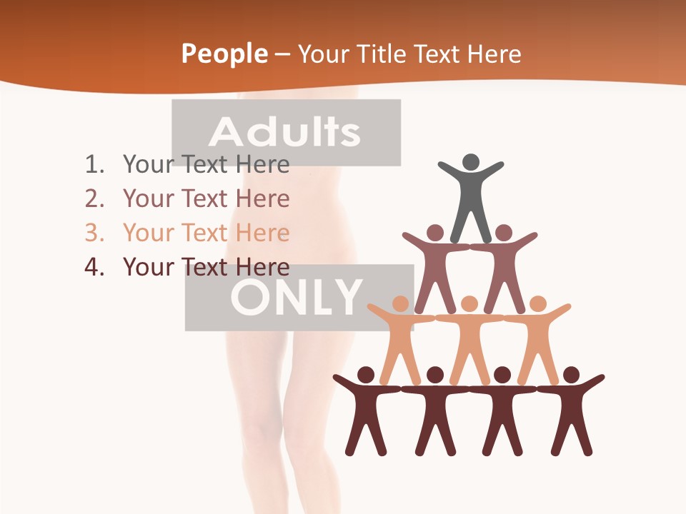 Fashion Nude  PowerPoint Template