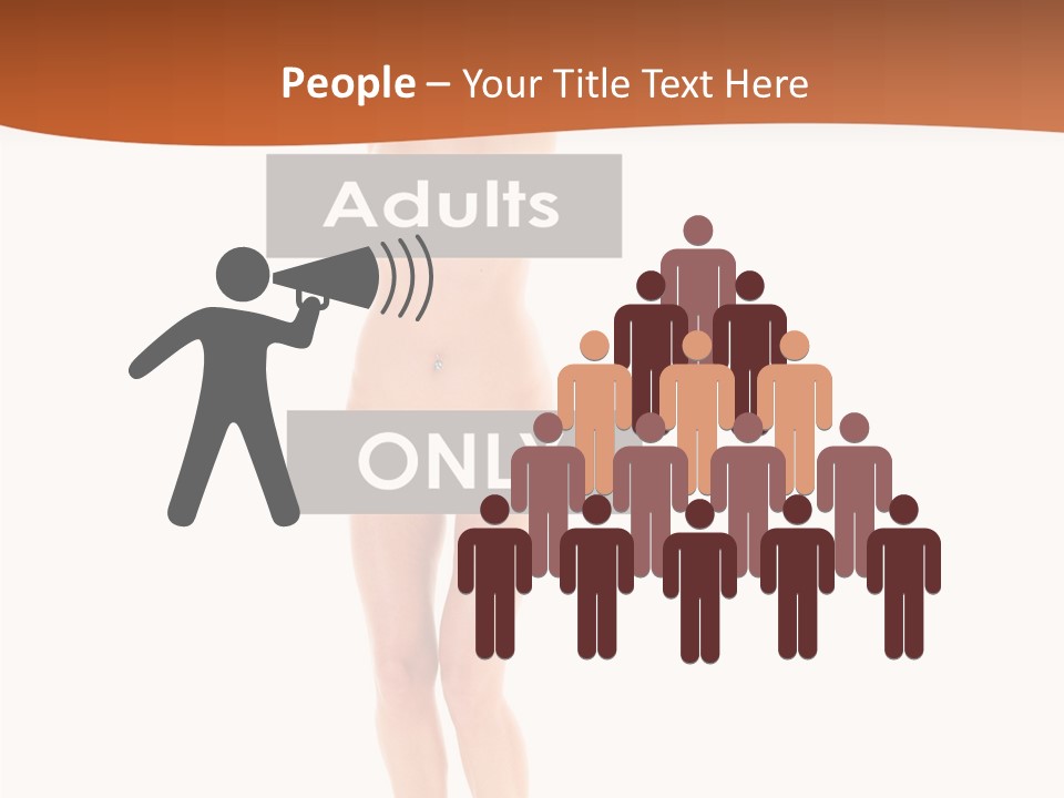 Fashion Nude  PowerPoint Template