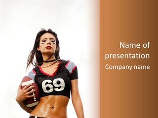 Humorou Bu Ine Character PowerPoint Template