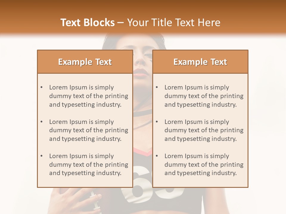 Humorou Bu Ine Character PowerPoint Template