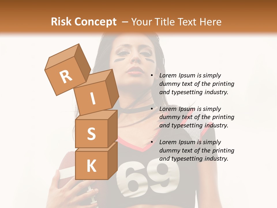 Humorou Bu Ine Character PowerPoint Template