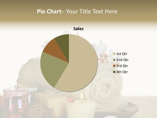 White Handmade Leaf PowerPoint Template