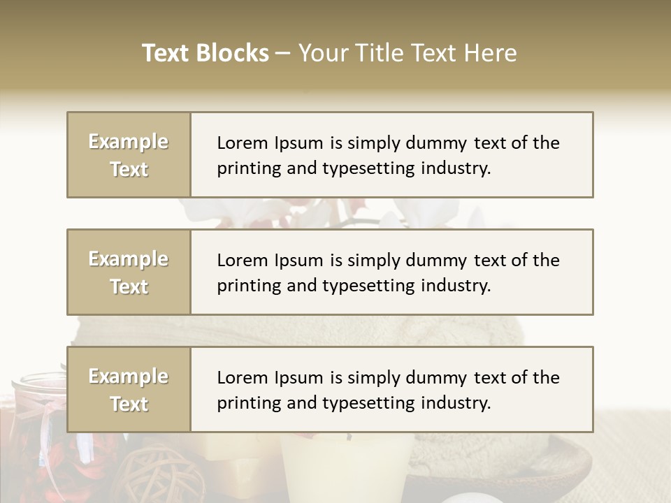 White Handmade Leaf PowerPoint Template