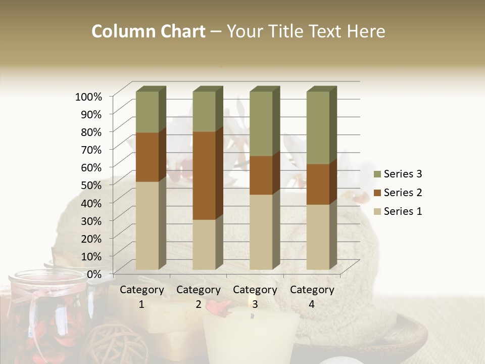 White Handmade Leaf PowerPoint Template