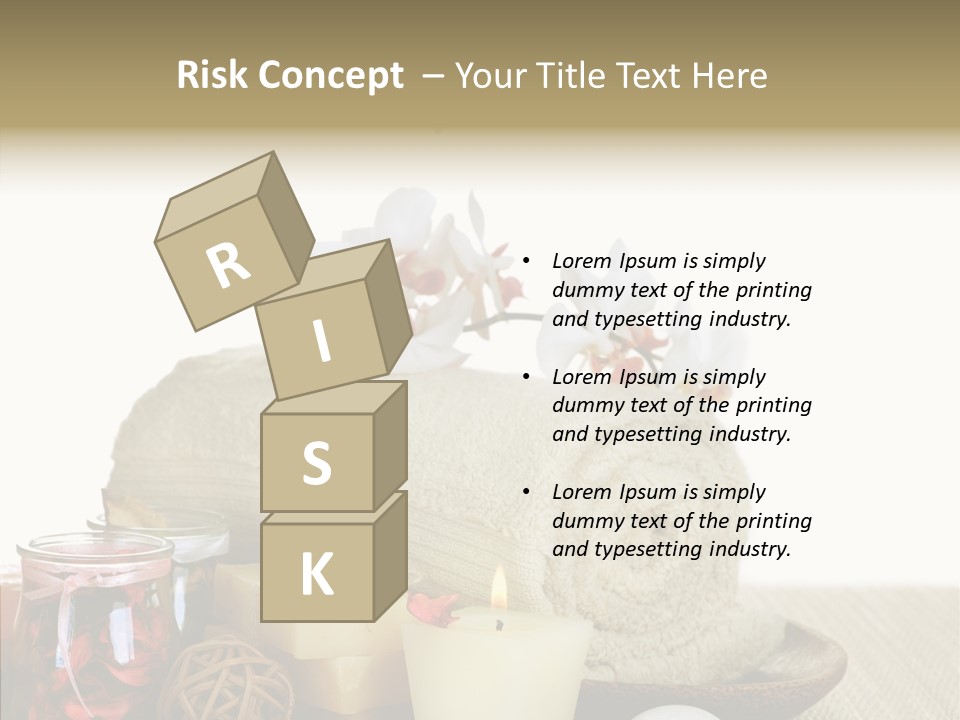 White Handmade Leaf PowerPoint Template