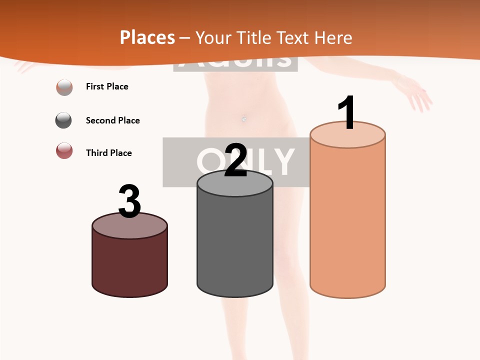 Woman Skin Naked PowerPoint Template