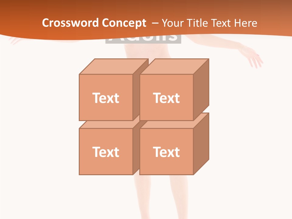 Woman Skin Naked PowerPoint Template