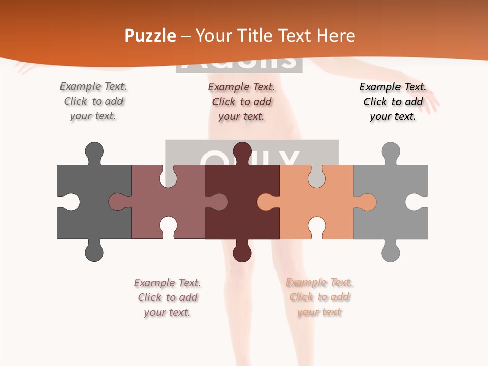 Woman Skin Naked PowerPoint Template