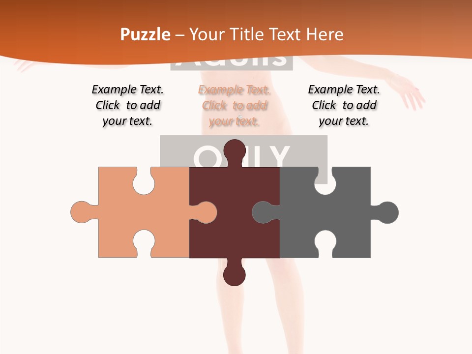 Woman Skin Naked PowerPoint Template