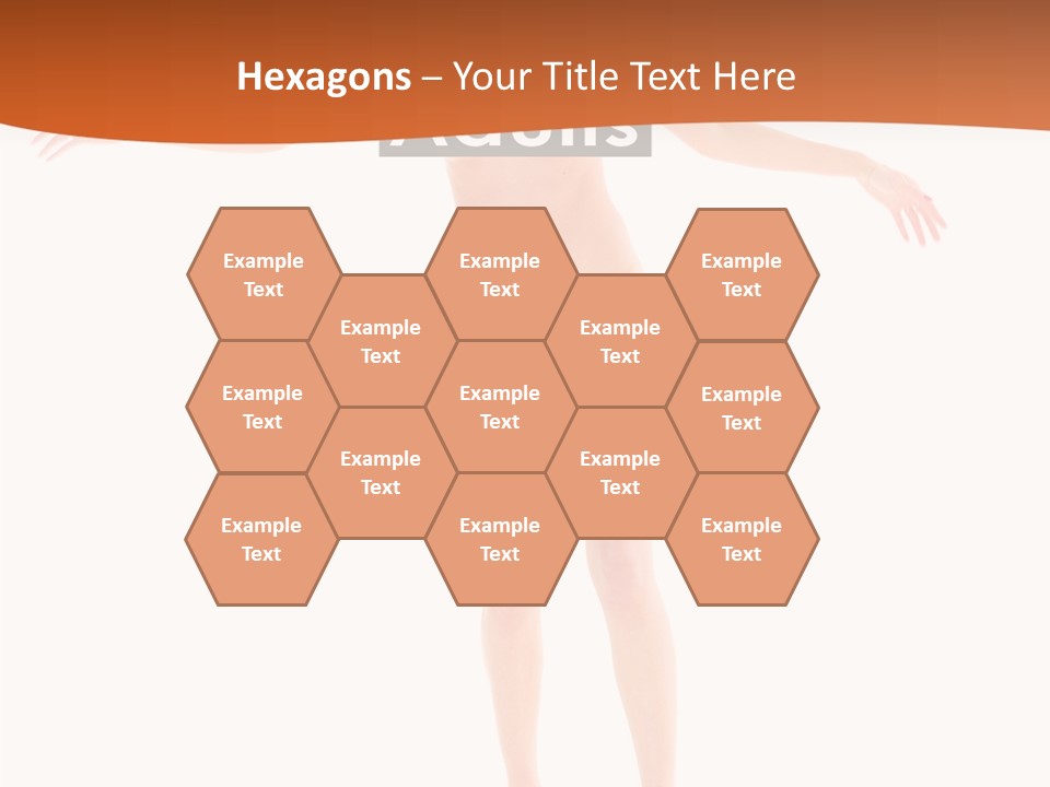 Woman Skin Naked PowerPoint Template