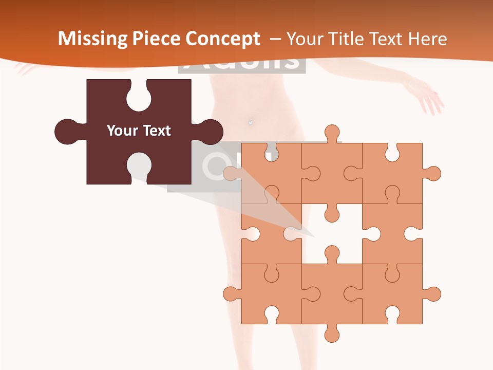 Woman Skin Naked PowerPoint Template