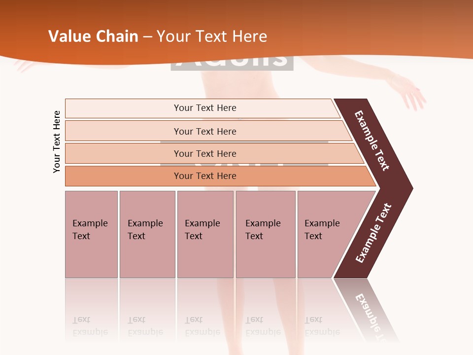 Woman Skin Naked PowerPoint Template