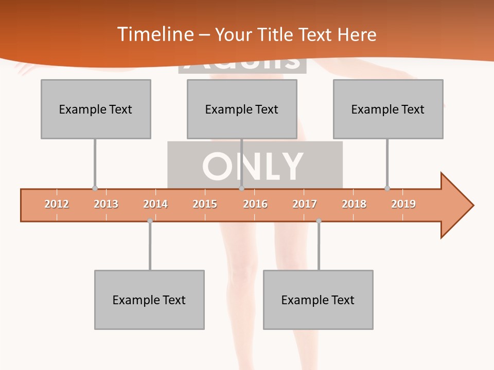 Woman Skin Naked PowerPoint Template