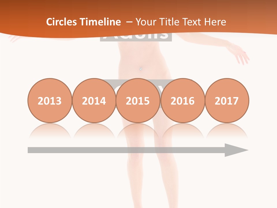 Woman Skin Naked PowerPoint Template