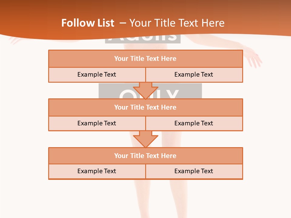 Woman Skin Naked PowerPoint Template