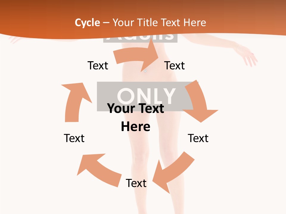 Woman Skin Naked PowerPoint Template