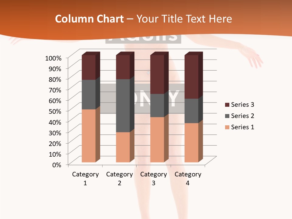 Woman Skin Naked PowerPoint Template
