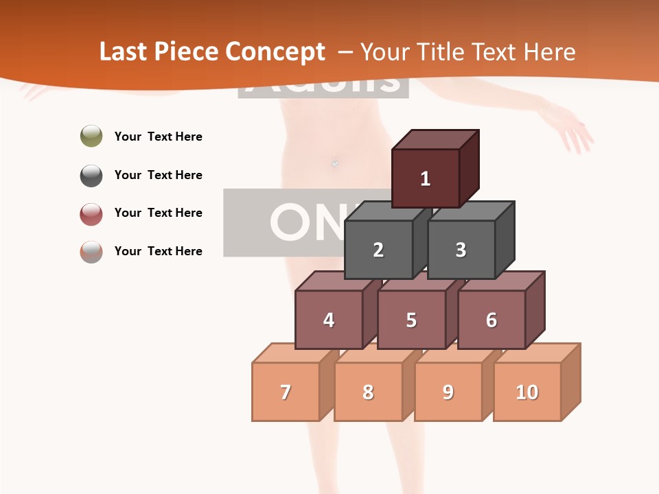 Woman Skin Naked PowerPoint Template