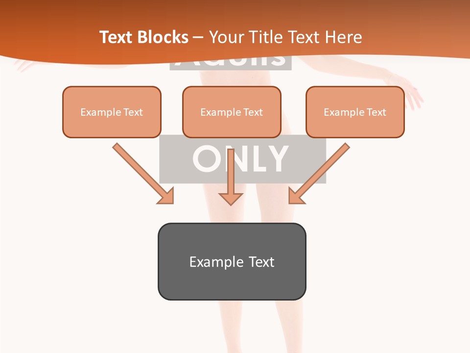 Woman Skin Naked PowerPoint Template