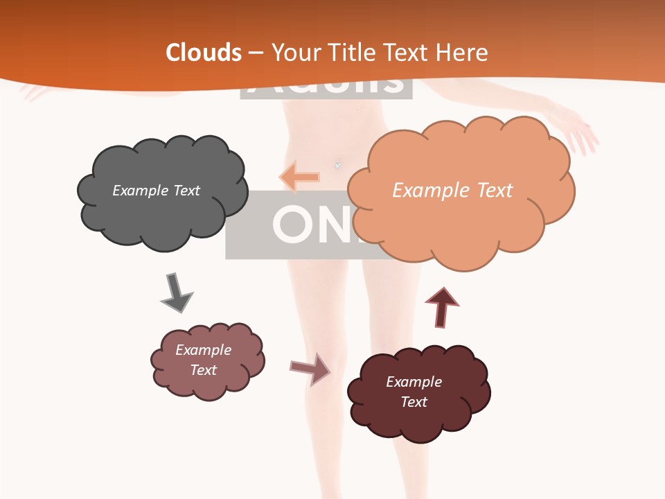 Woman Skin Naked PowerPoint Template