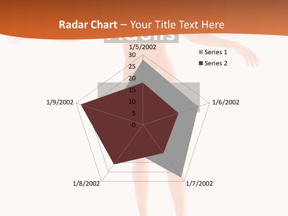 Woman Skin Naked PowerPoint Template