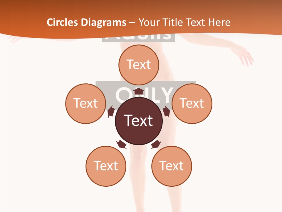 Woman Skin Naked PowerPoint Template