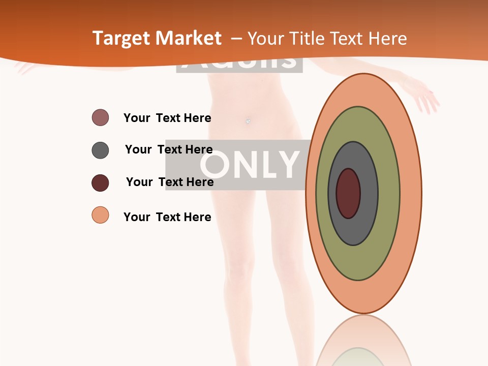 Woman Skin Naked PowerPoint Template