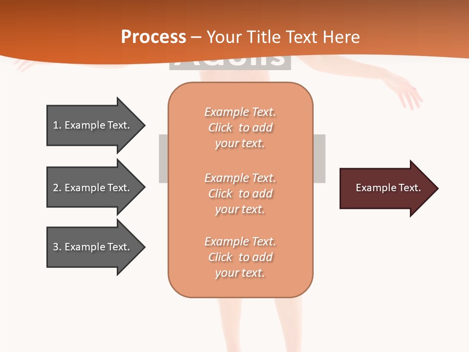 Woman Skin Naked PowerPoint Template