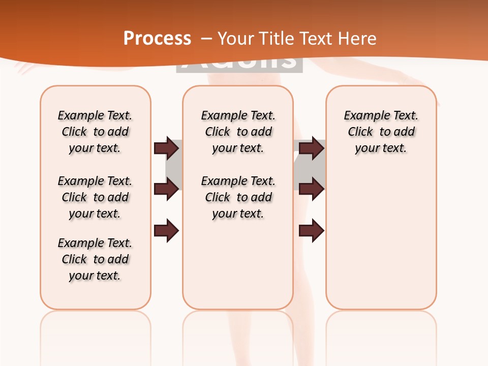 Woman Skin Naked PowerPoint Template