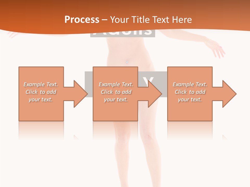 Woman Skin Naked PowerPoint Template