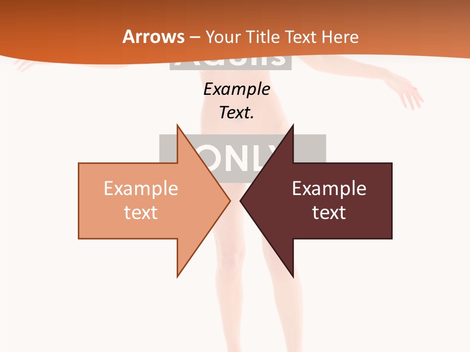 Woman Skin Naked PowerPoint Template