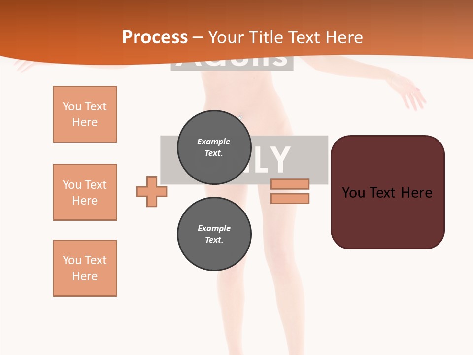 Woman Skin Naked PowerPoint Template