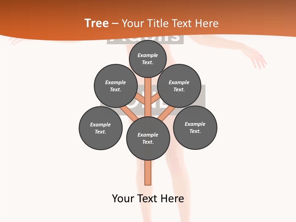 Woman Skin Naked PowerPoint Template