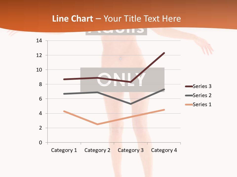 Woman Skin Naked PowerPoint Template