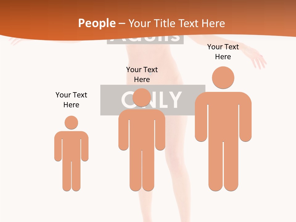 Woman Skin Naked PowerPoint Template