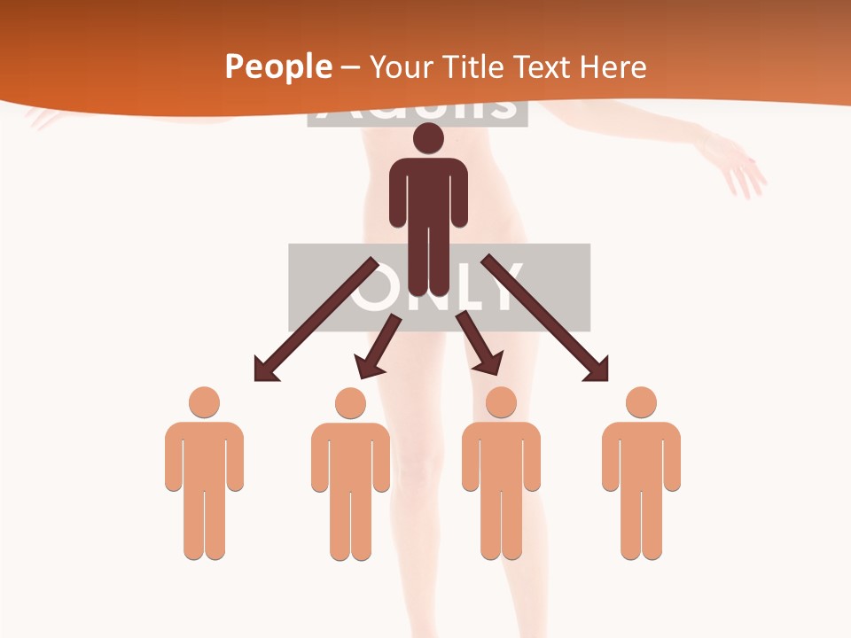 Woman Skin Naked PowerPoint Template