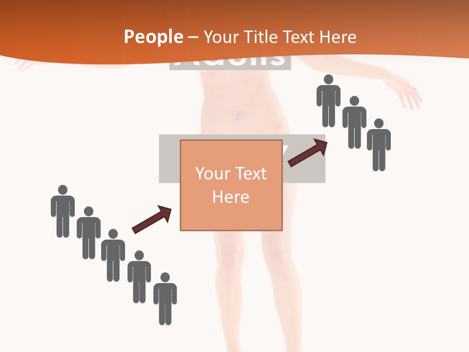 Woman Skin Naked PowerPoint Template