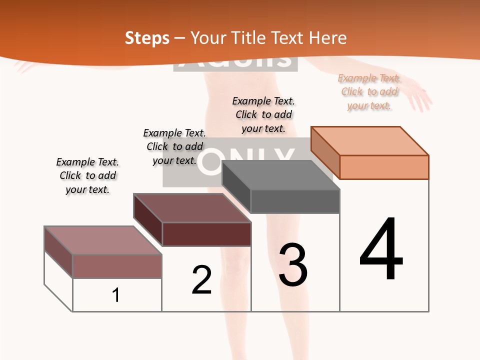 Woman Skin Naked PowerPoint Template