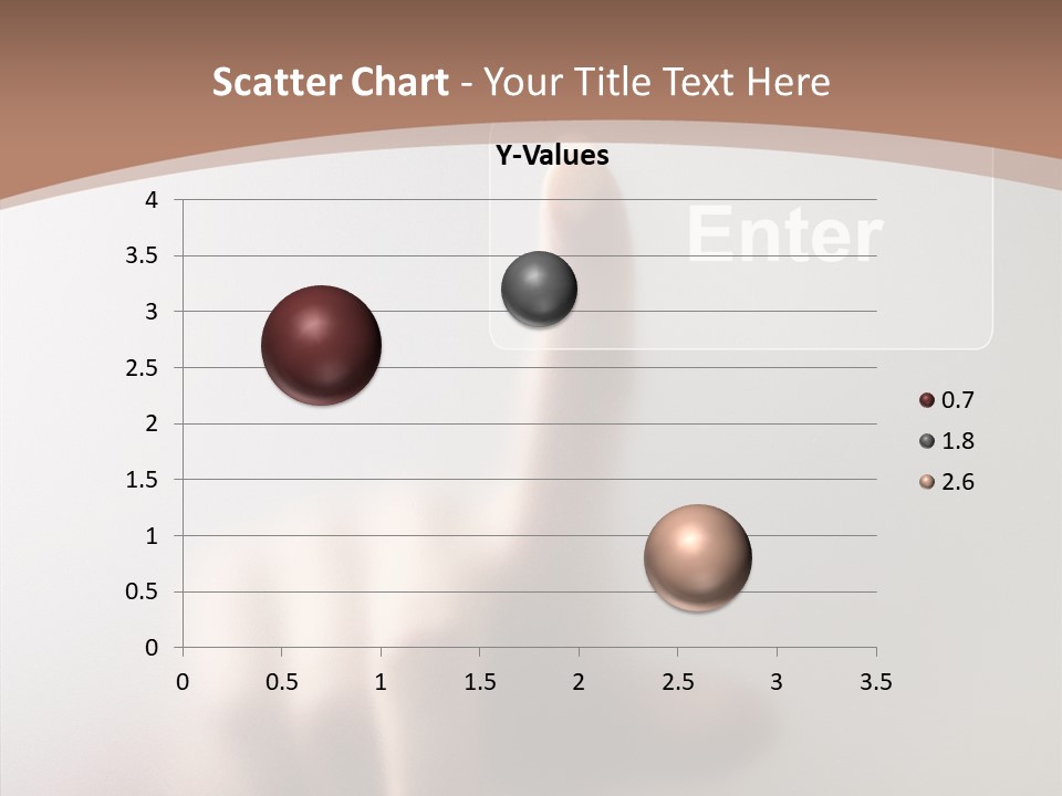 Woman White Eductive PowerPoint Template