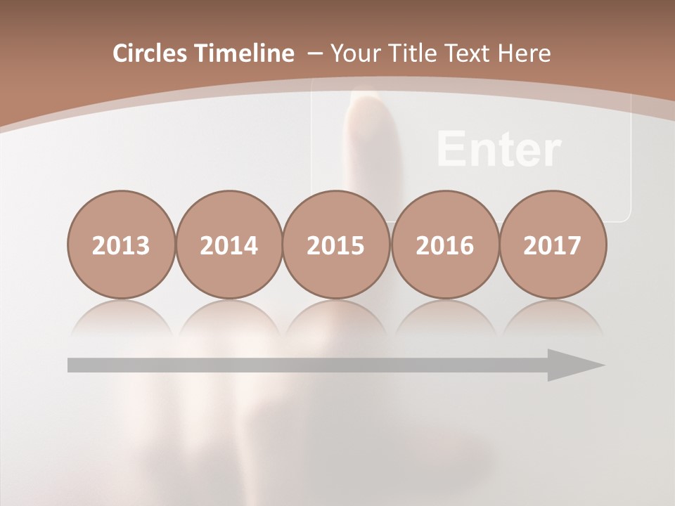 Woman White Eductive PowerPoint Template