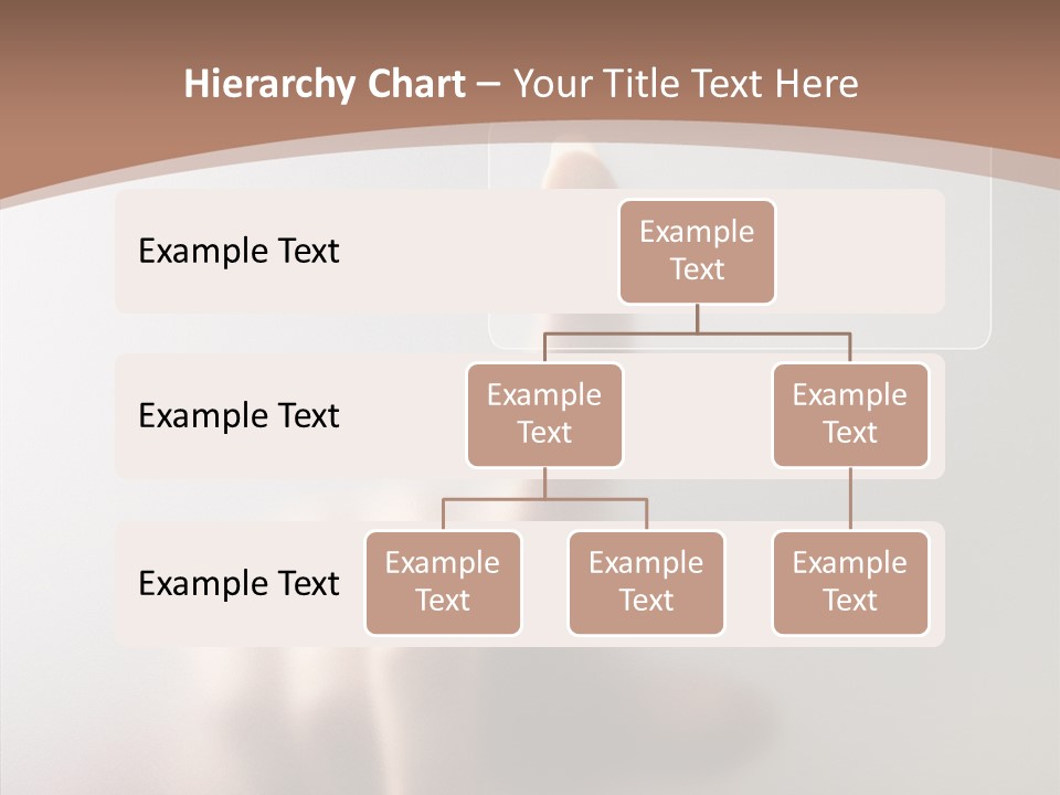 Woman White Eductive PowerPoint Template