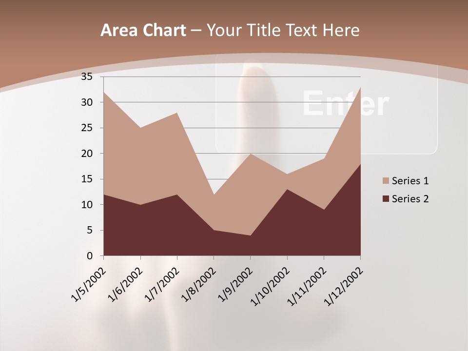 Woman White Eductive PowerPoint Template