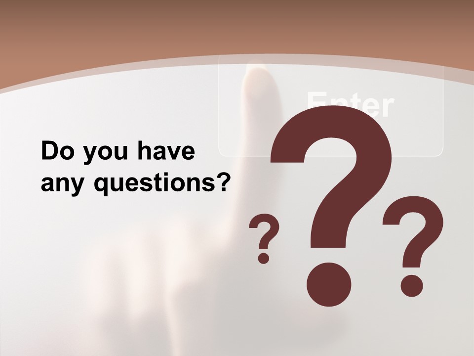 Woman White Eductive PowerPoint Template