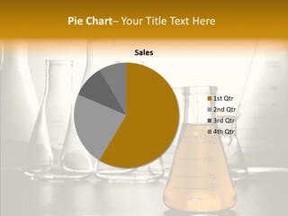 Gasoline Experiment Erlenmeyer PowerPoint Template