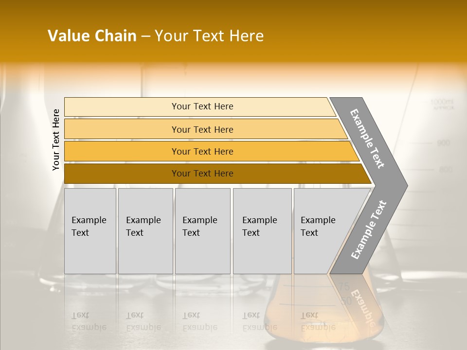 Gasoline Experiment Erlenmeyer PowerPoint Template